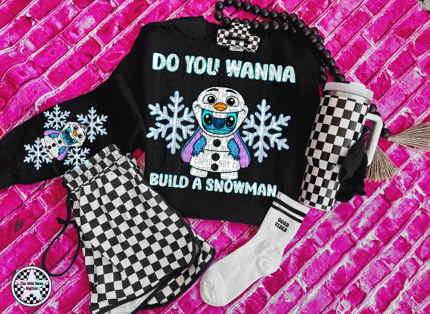 Do you wanna build a snowman w/sleeves