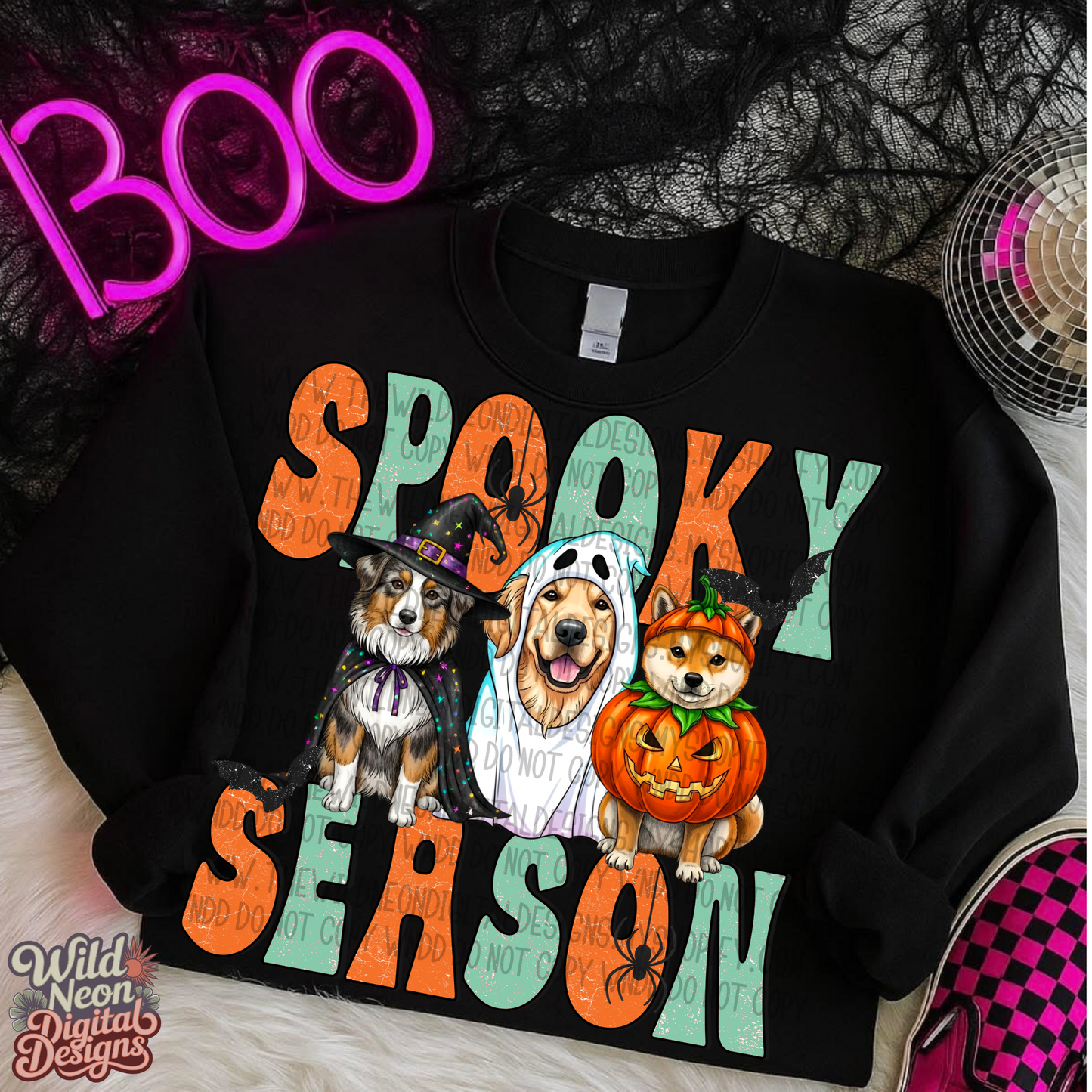 Spooky season doggies