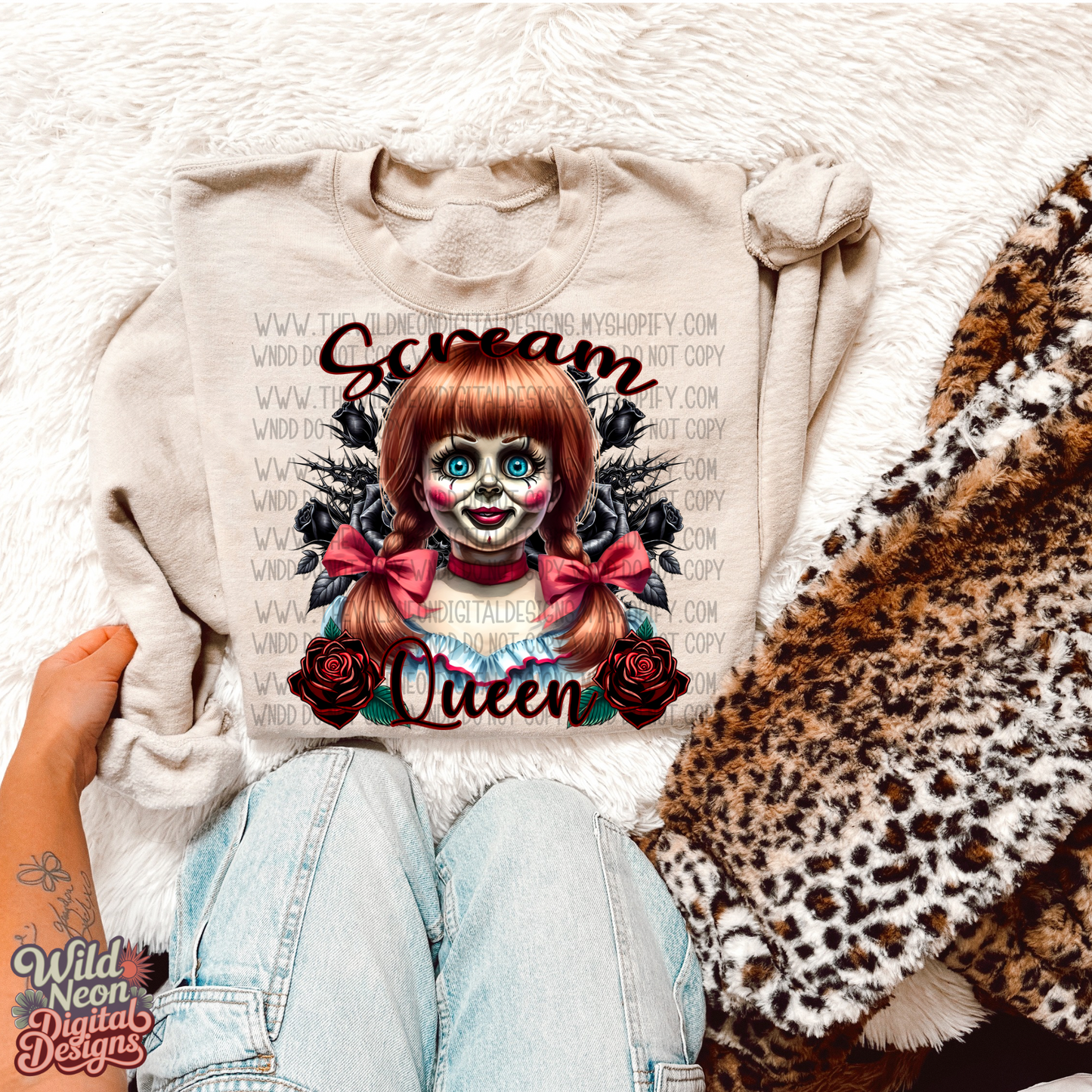 Scream queen doll