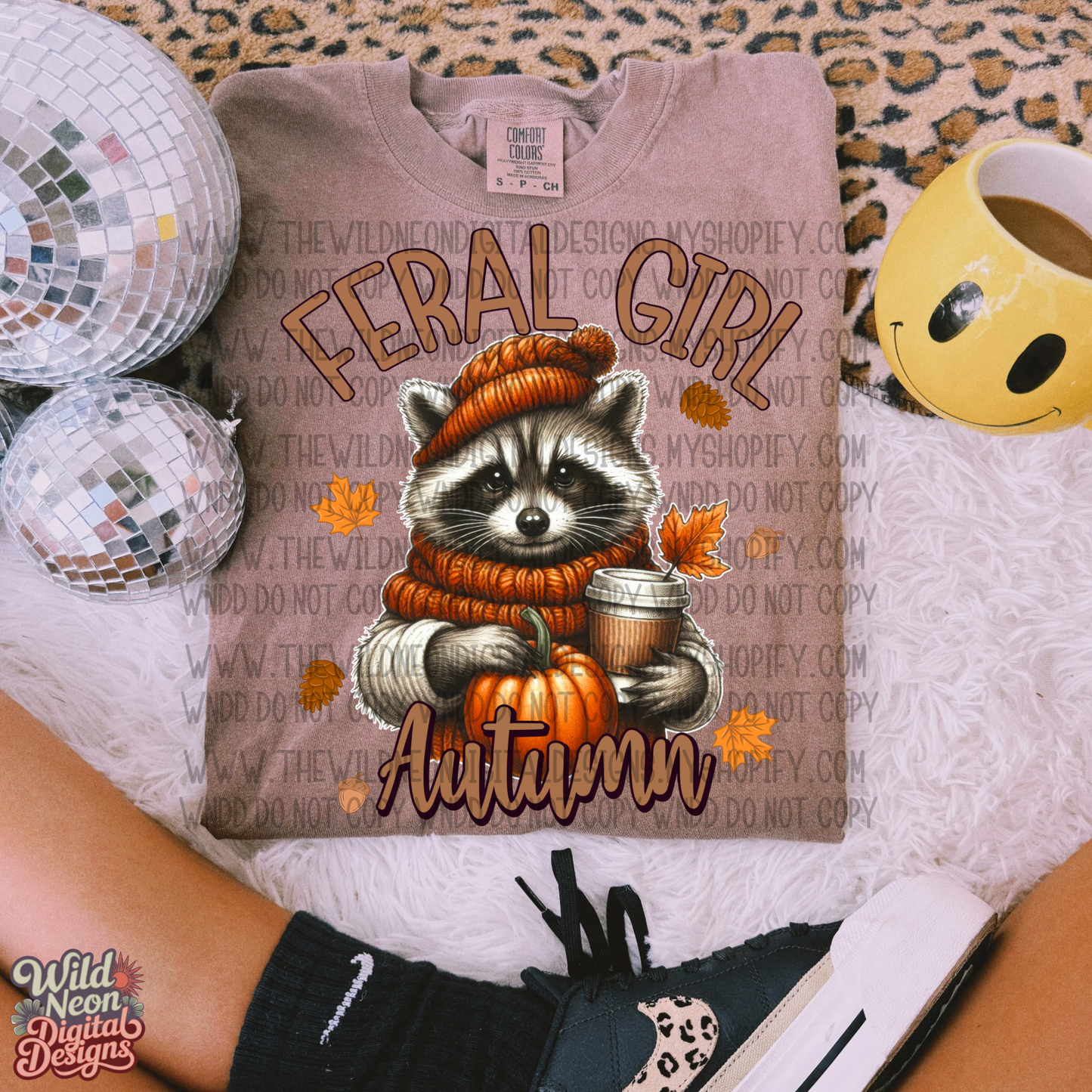 Feral girl autumn