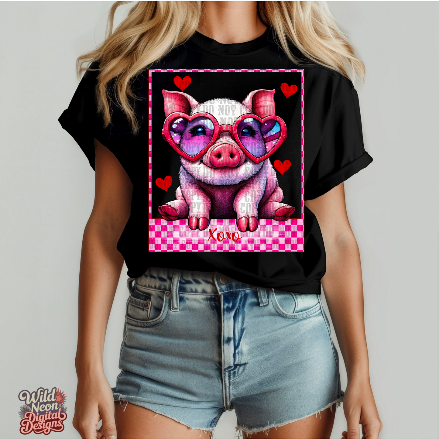 Valentine pig