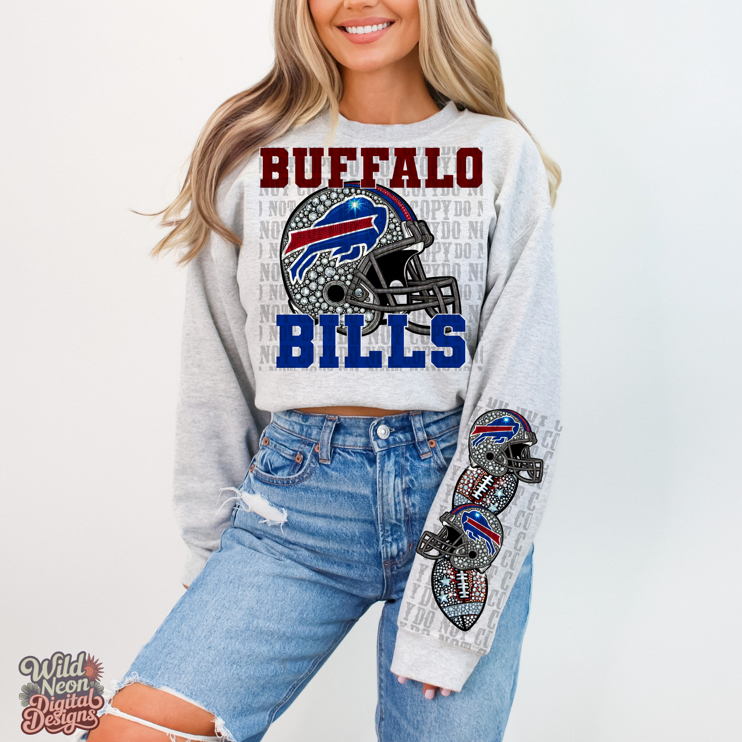Buffalo bills w/sleeve