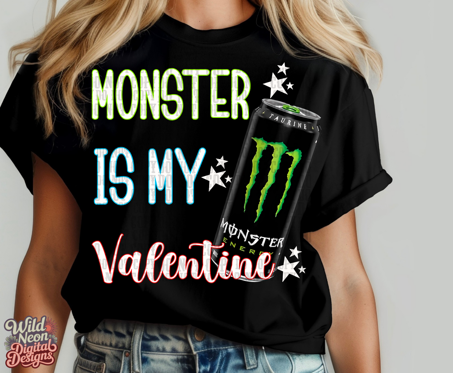 Monster is my valentine