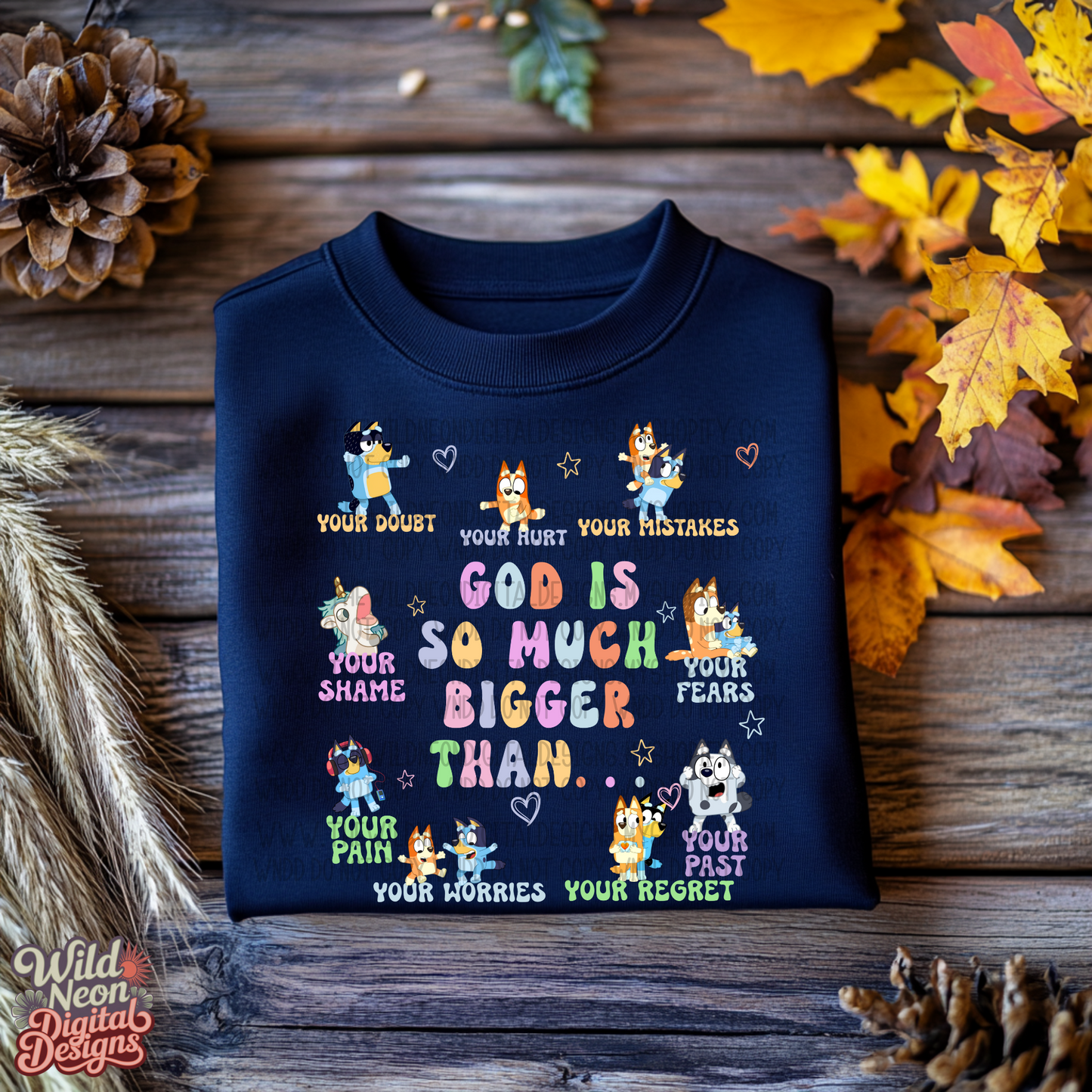 God is…blue dog