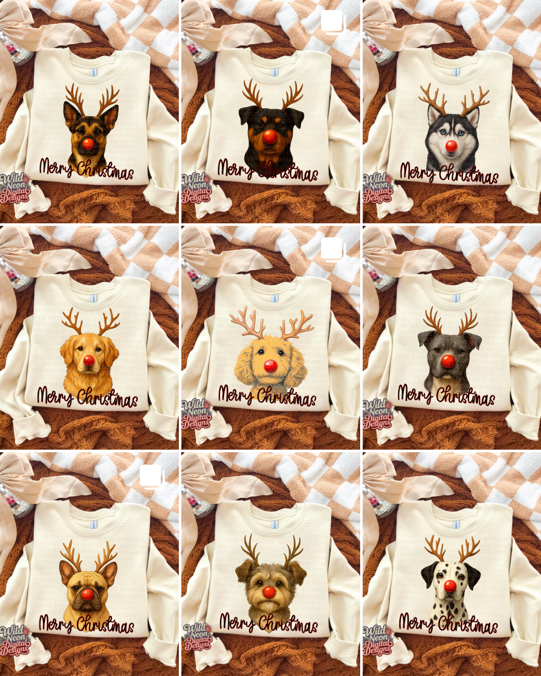 Christmas dog bundle
