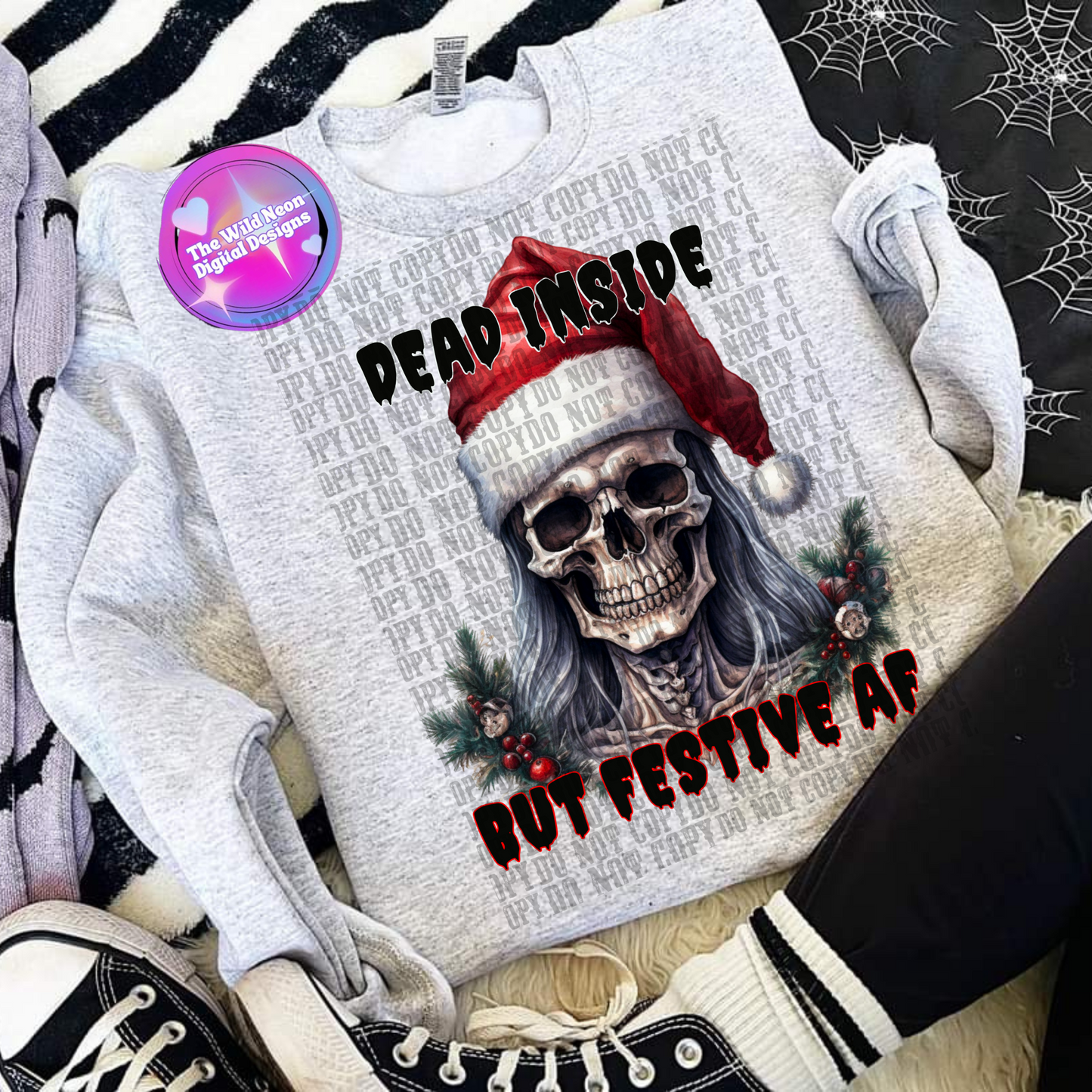 Dead inside but festive