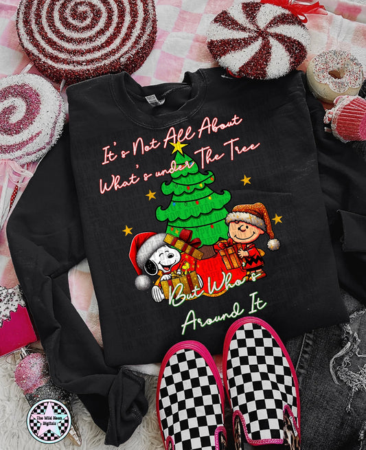 It’s not about what’s under the tree