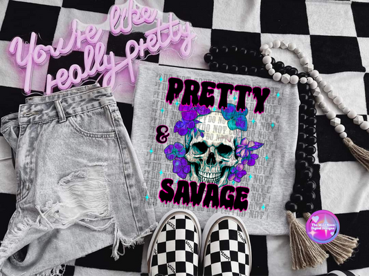 Pretty and savage