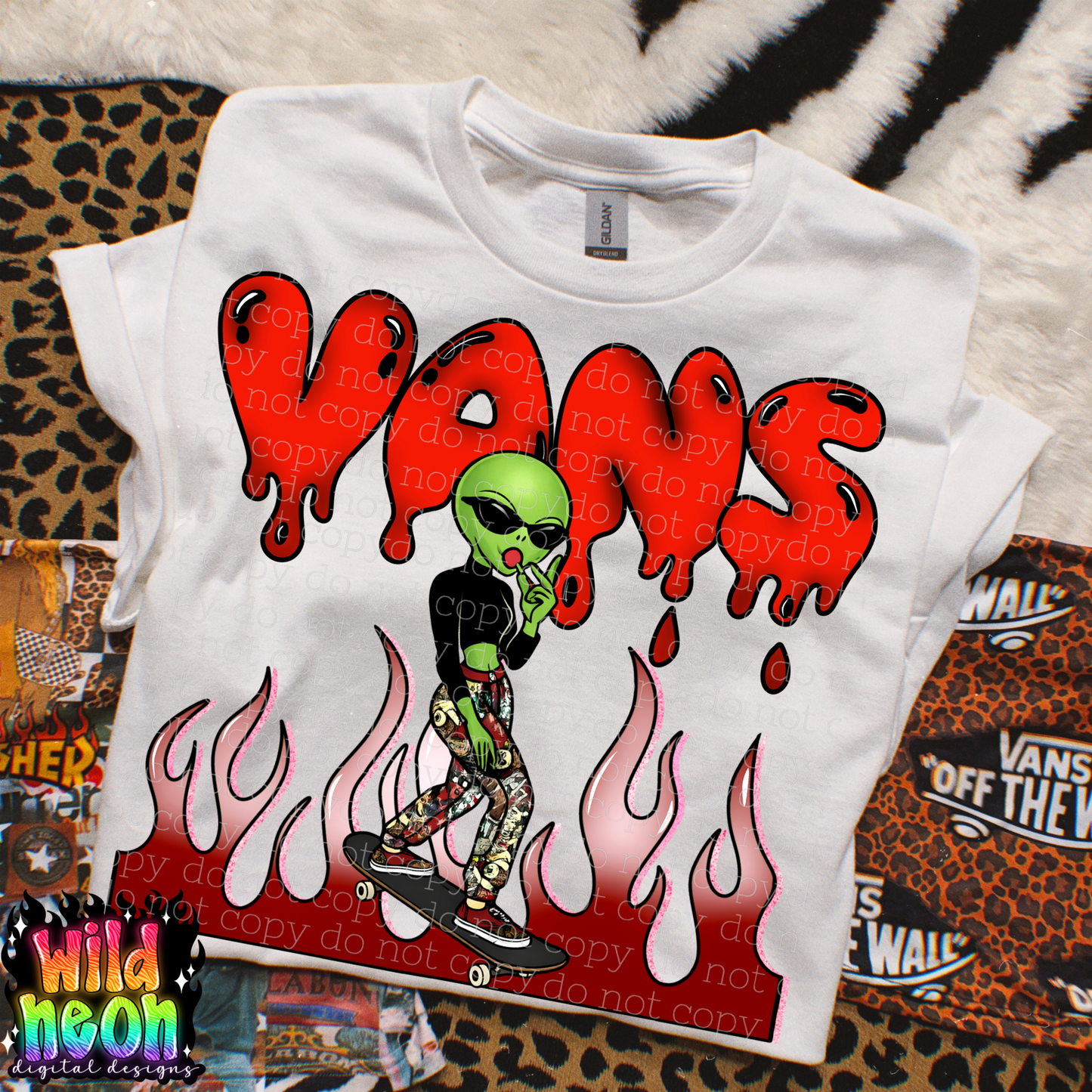 Vans(flames)