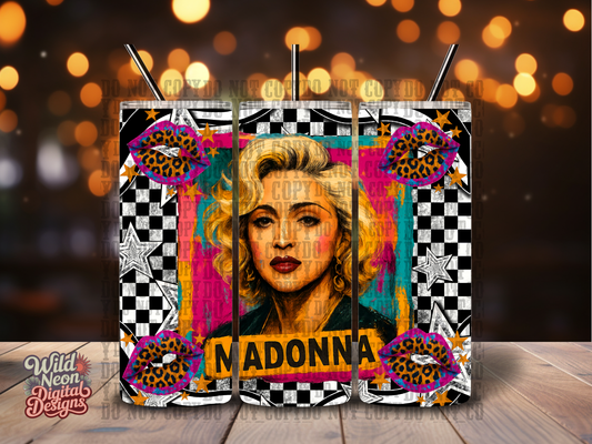 Madonna 20oz tumbler wraps