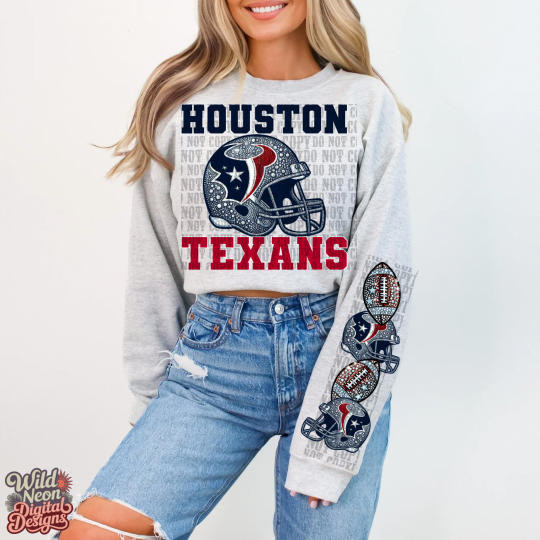 Houston Texans w/sleeve