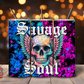 Savage soul 20oz tumbler wraps