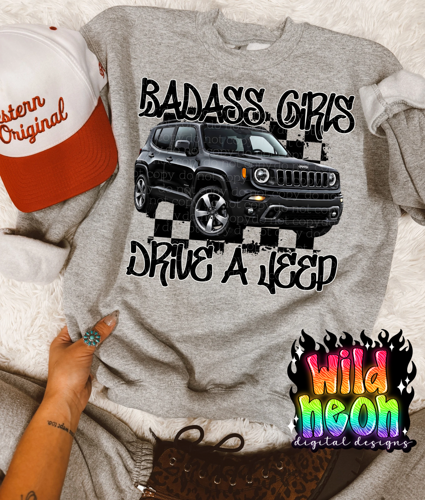 Girls drive renegade