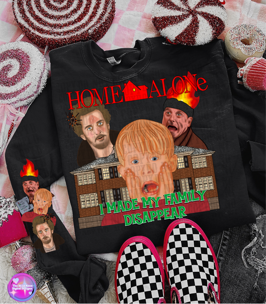I made my family disappear w/ sleeve
