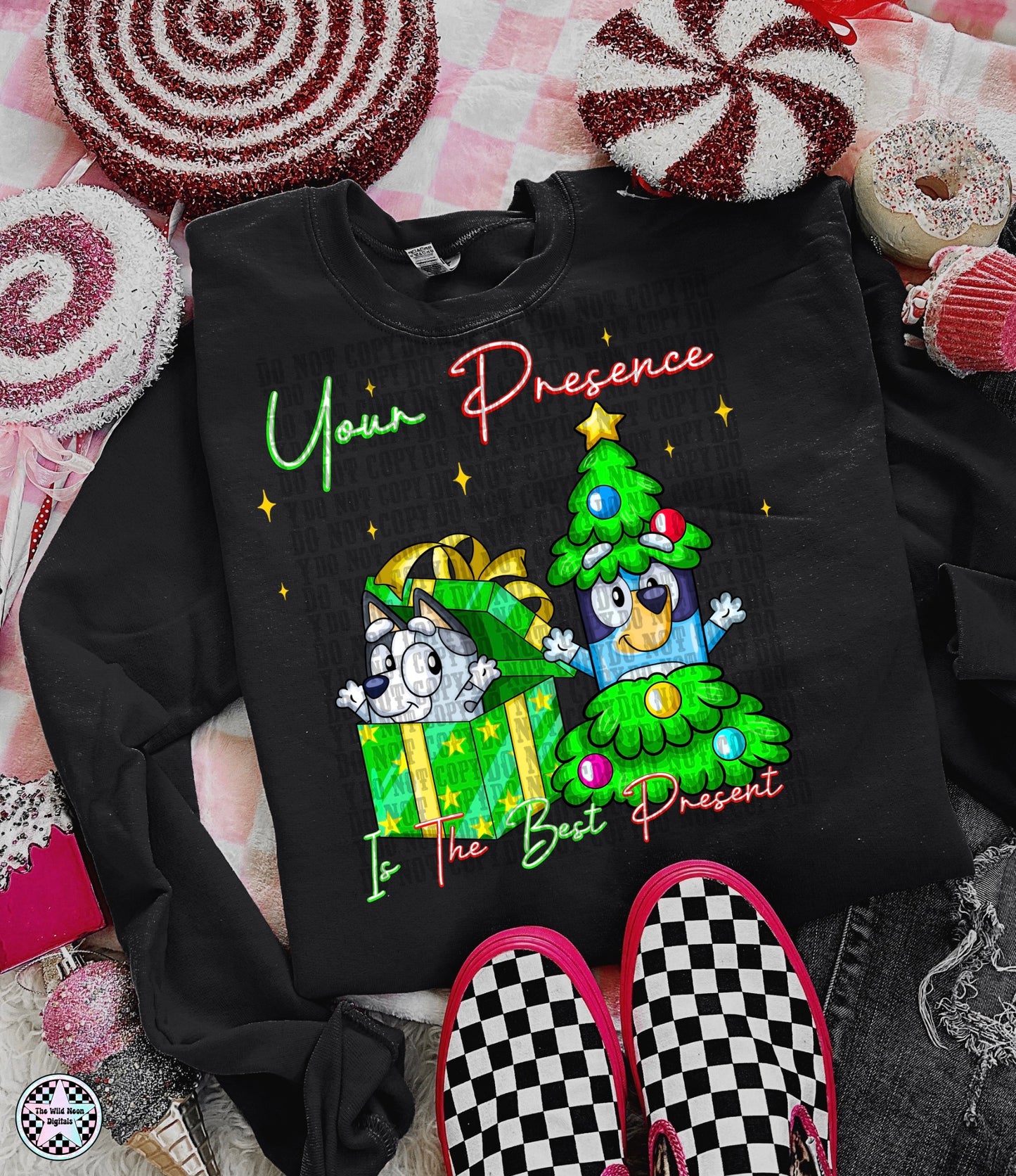 Your presence (blue)