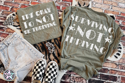 Surviving not thriving w/pocket