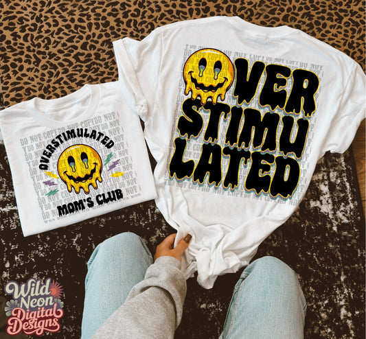 Overstimulated Mom’s club w/pocket