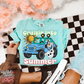 Cruisin into summer snowman