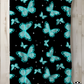 Winter butterflies seamless