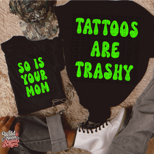 Tattoos are trashy w/pocket
