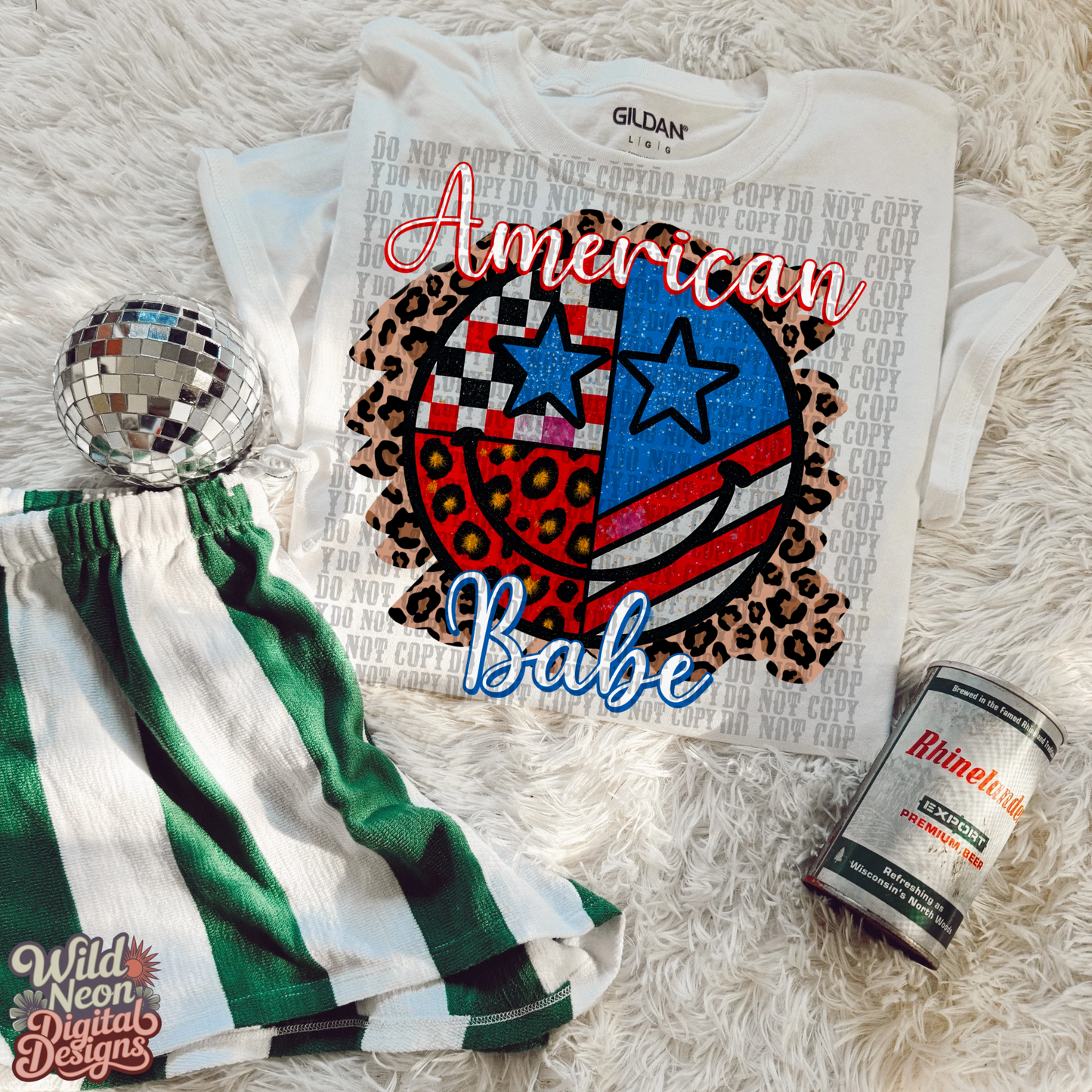American babe