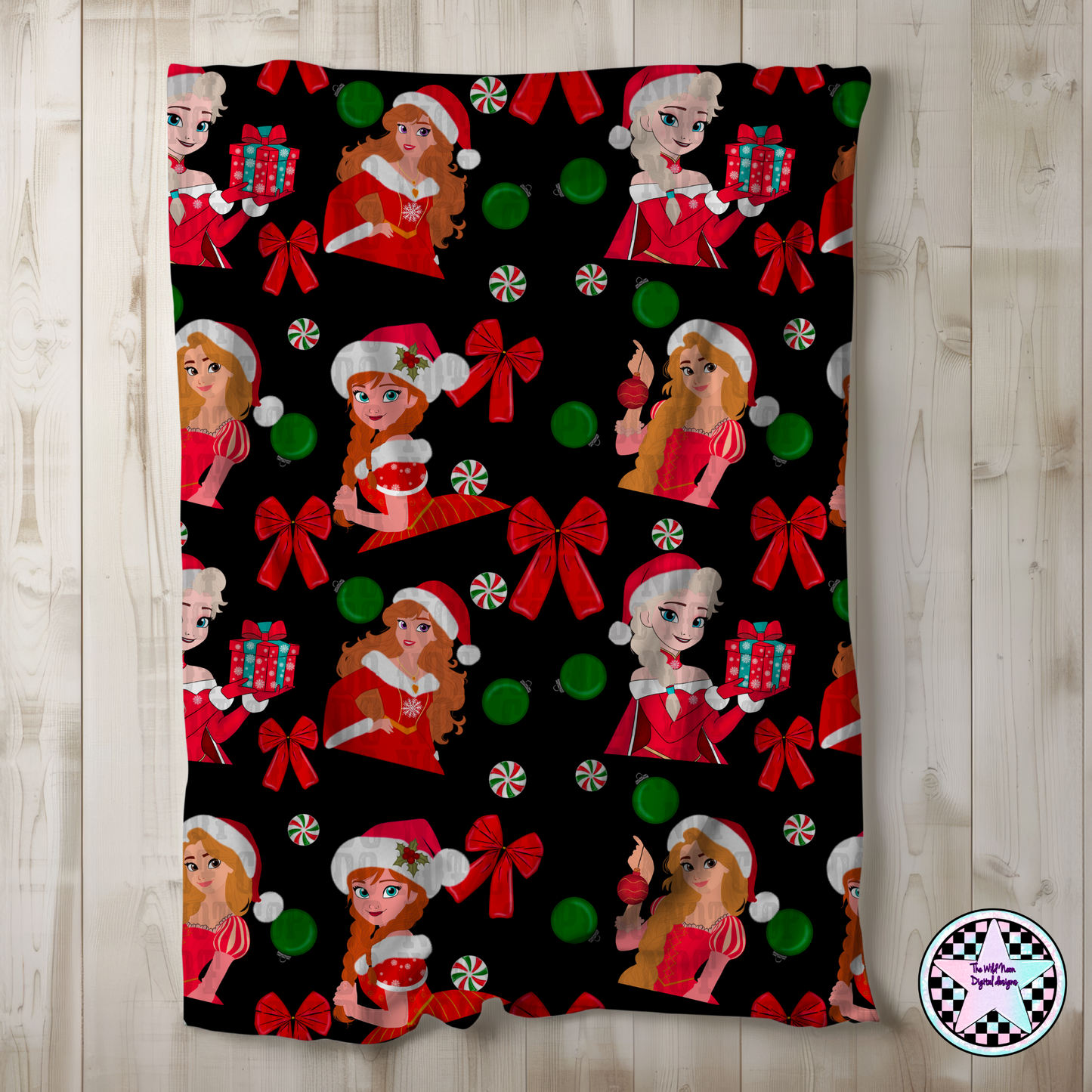 Fairytale Christmas seamless