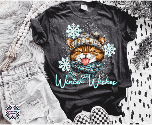 Winter wishes kitty
