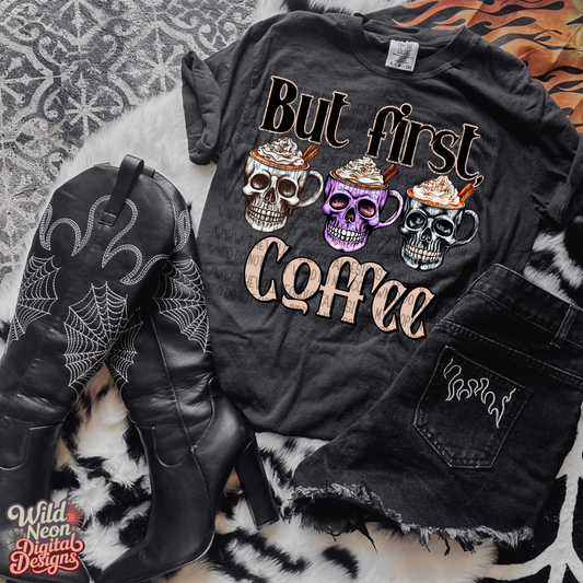 But first, coffee