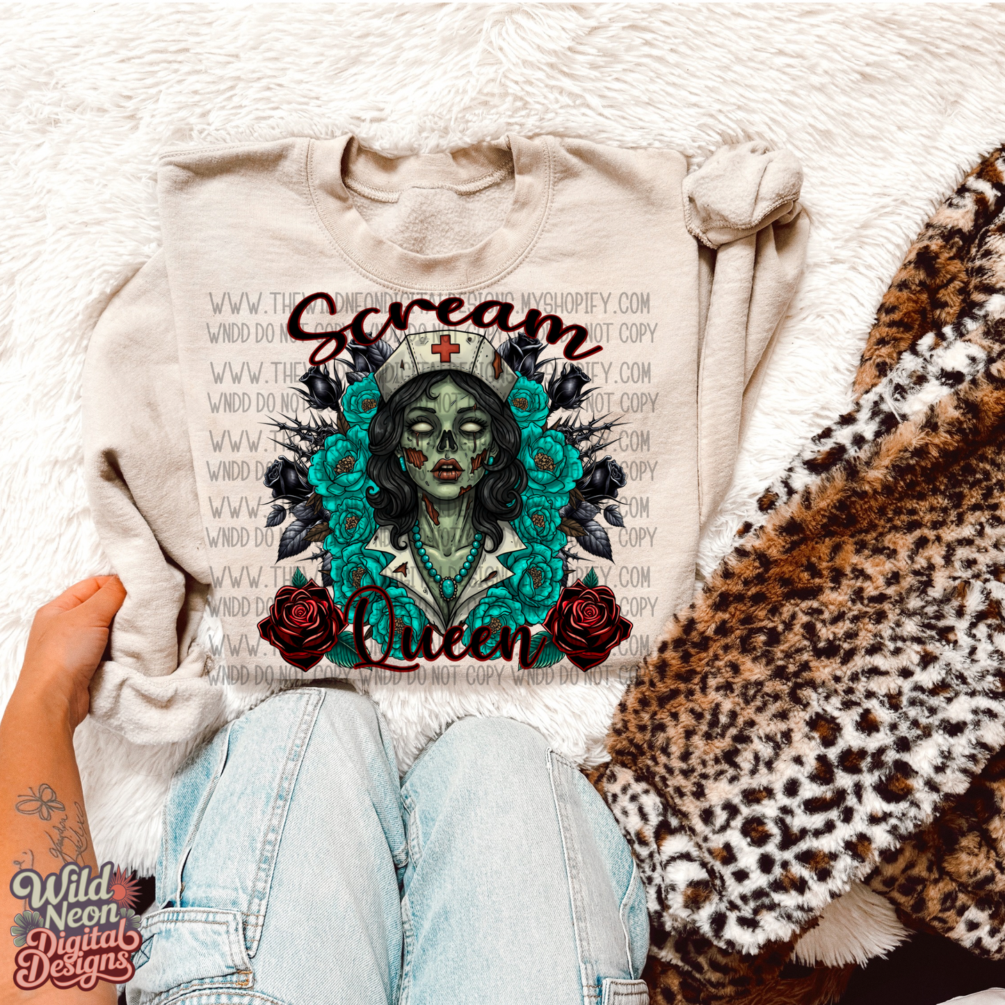 Scream queen nurse