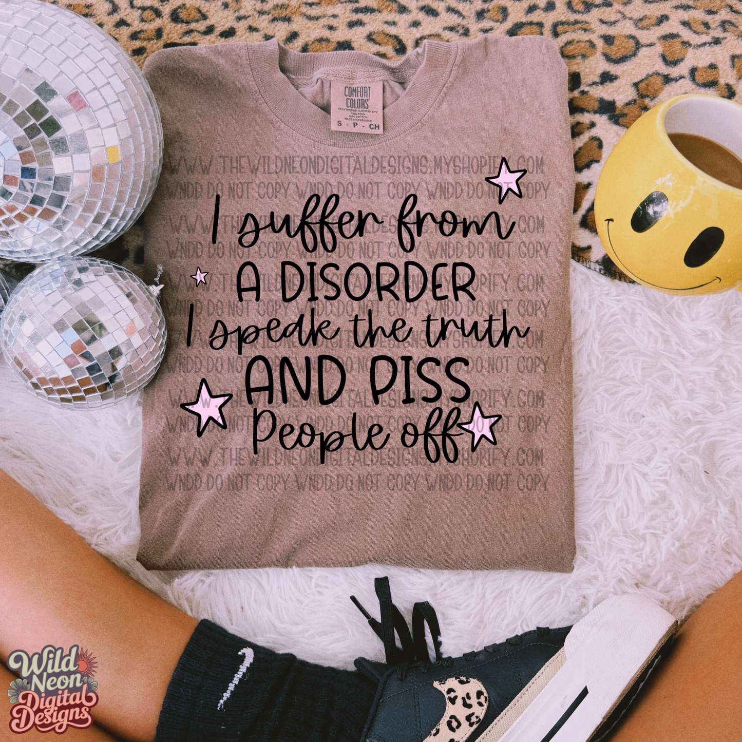 Suffer a disorder