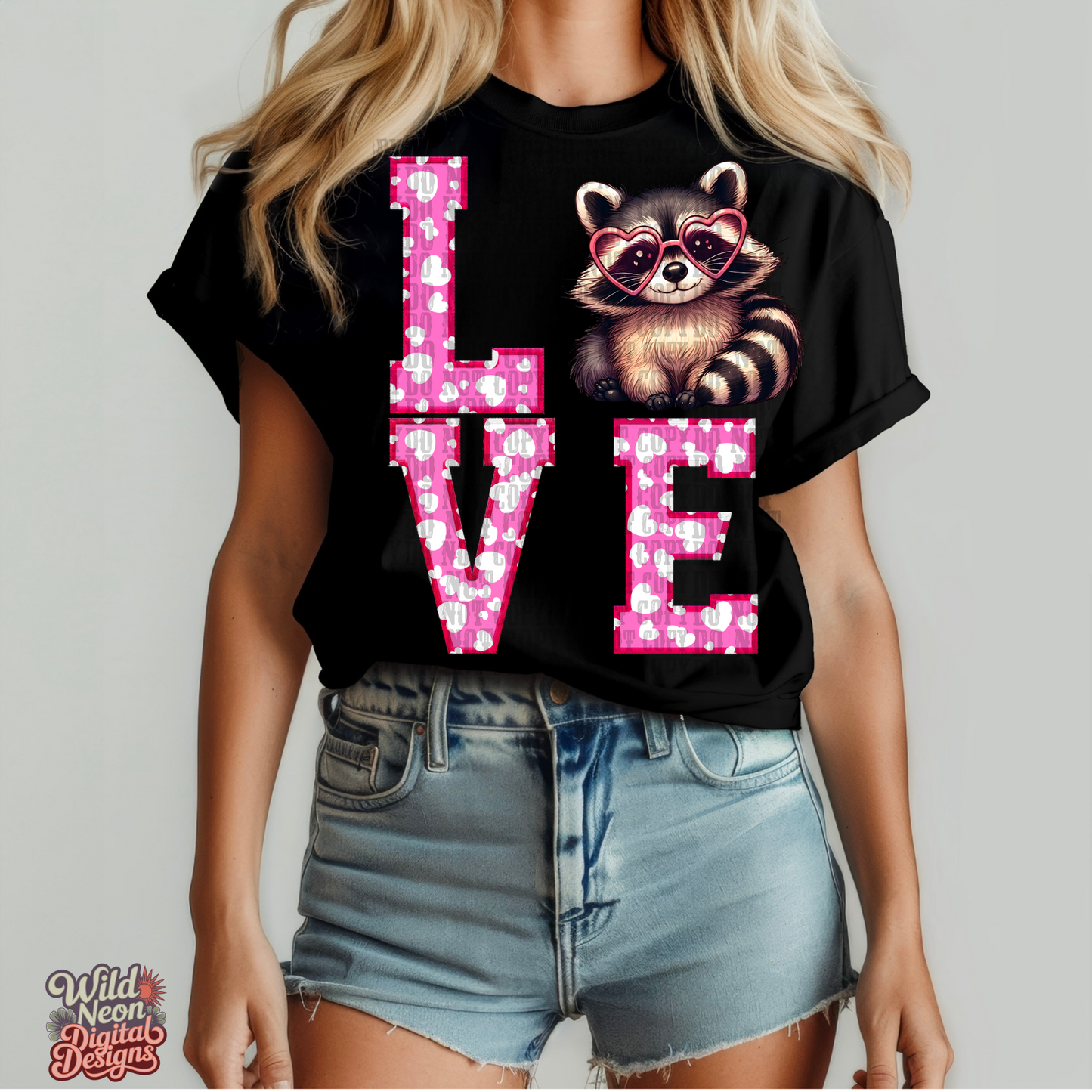 Love raccoon