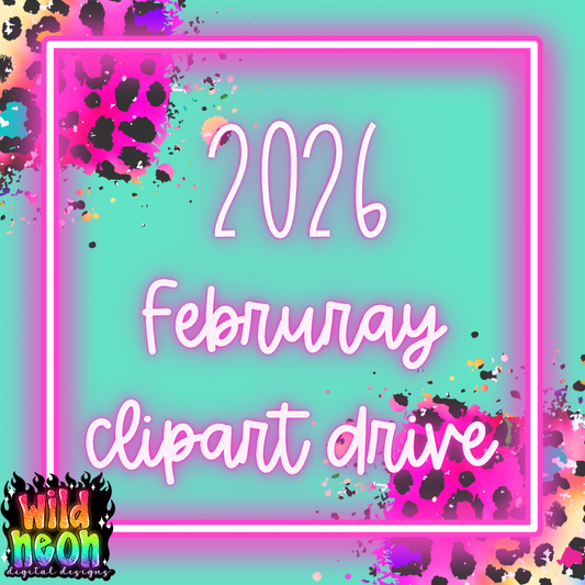 February clipart drive