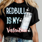 Redbull white edition is my valentine