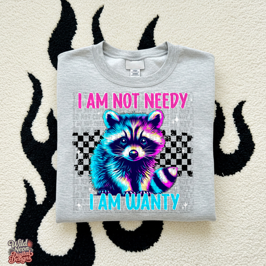 Not needy