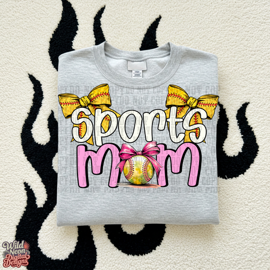 Sports Mom softball