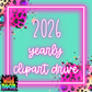 2026 yearly clipart drive