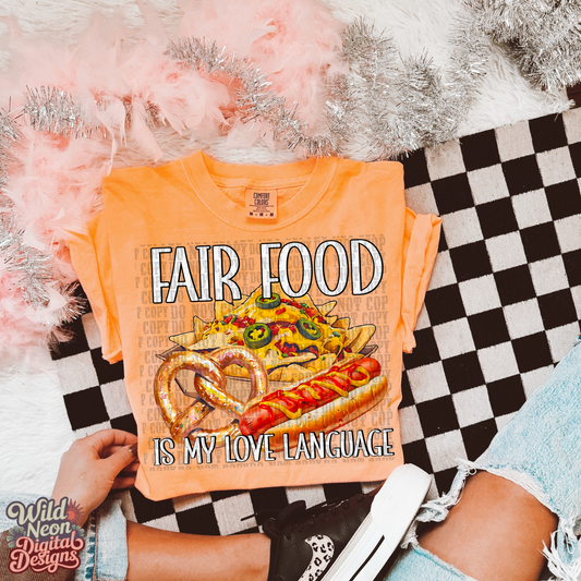 Fair food is my love language