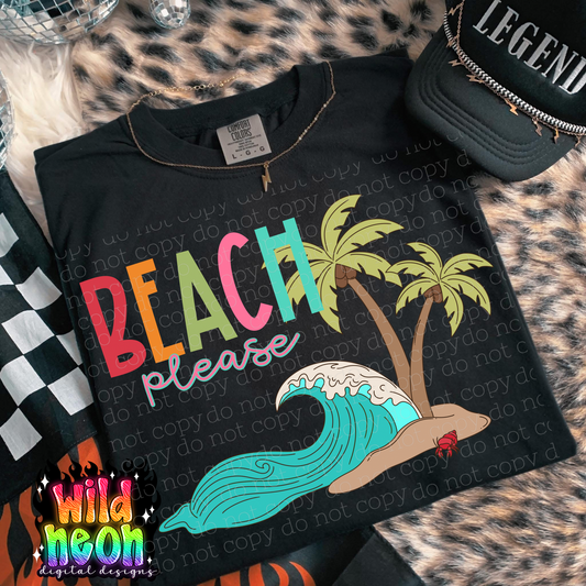 Beach please