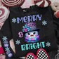 Merry and bright w/sleeve
