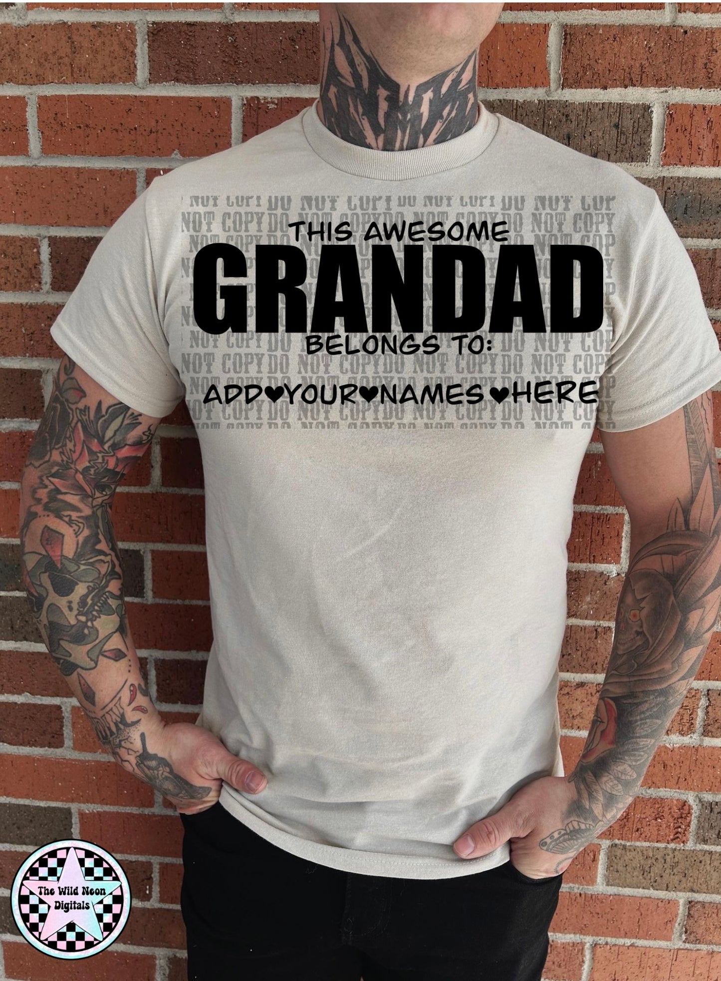 Custom Grandad,Grandpa,Daddy,Dad etc