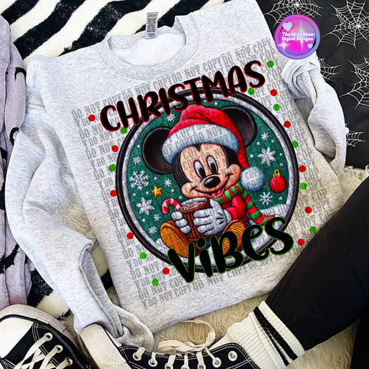 Christmas Vibes Mickey