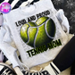 Loud and proud tennis Mom